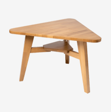 Triangle Wood Table