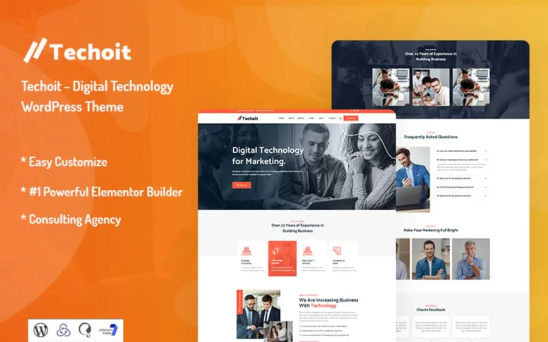 Techoit – Digital Technology WordPress Theme